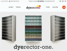 Tablet Screenshot of dyerector.com